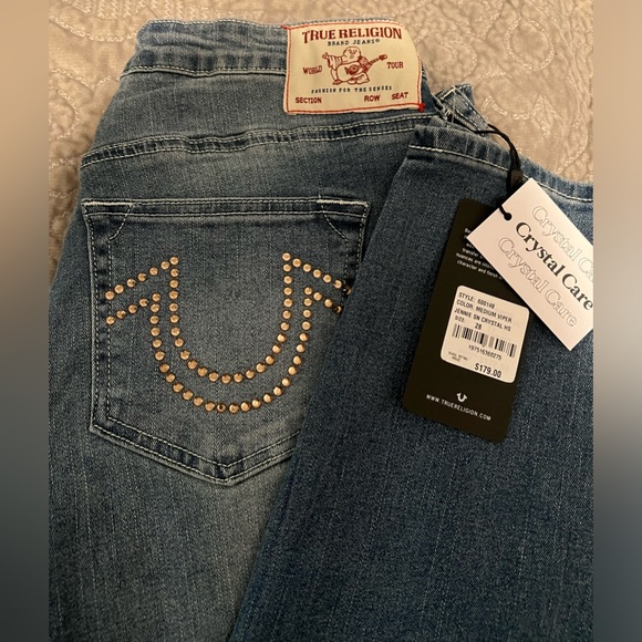 True Religion Denim - True religion crystal skinny jeans